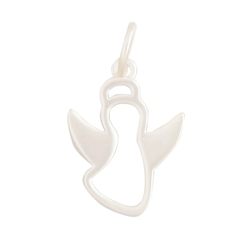 Maple Ginkgo Leaf Angel Butterfly Snowflake Moon Star Zircon Charm Pendant,Necklace Bracelet Earring Handy Craft Jewelry M68