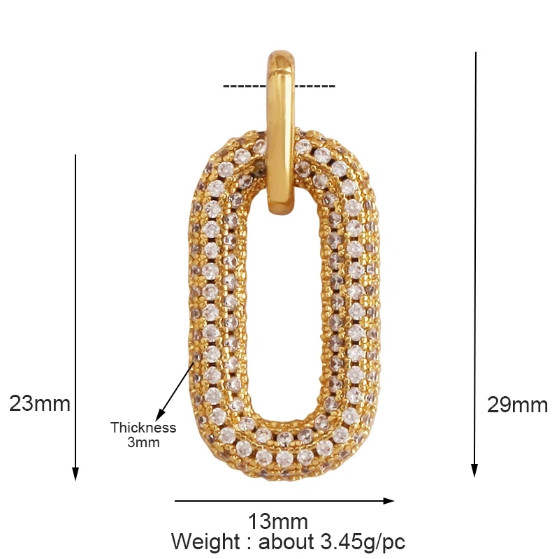 Light Luxury Retro Cupid Arrow Sun Moon Charm Pendant,Trendy Inlaid Cubic Zirconia Jewelry Necklace Bracelet Making Supplies L21