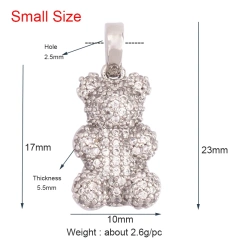 K12 Small Size Full Pave White Gold