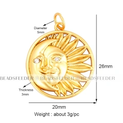 L13 Sun Moon Mat Gold