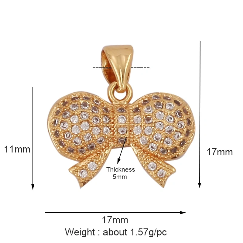 New Sun Flowers Creative Spades Cubic Zirconia Charm Pendant,Fashion 18K Gold Plated Love Heart Necklace Jewelry Supplies L16