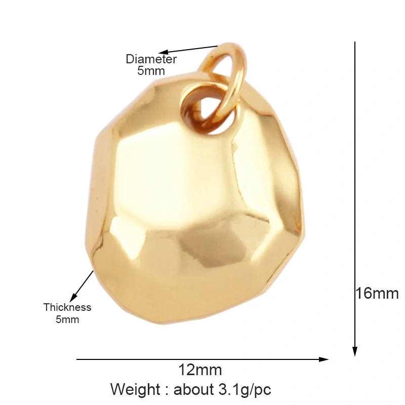 Trendy Rainbow Love Heart Happy Face Sun Charm Pendant,18K Gold Plated Zircon Necklace Bracelet For Handmade Jewelry Supply L21