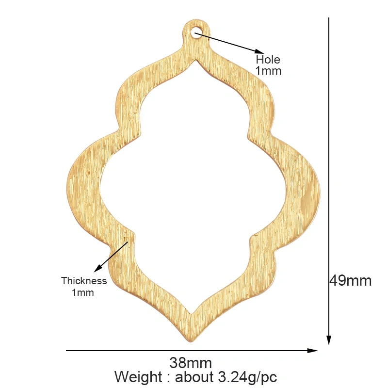 Unique Rose Flower Maple Leaf Big Tree Plant Charm Pendant,18k Gold Zircon Jewelry Findings Necklace Accessories Supplies S31