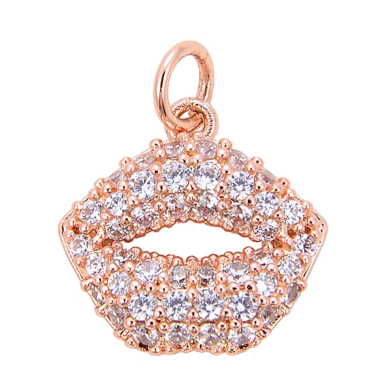 Cupid's Arrow Angel Red Lip Ice Cream Wine Glass Enamel Charm Pendant,Necklace Bracelet Earring Handy Craft Jewelry Supplies N28