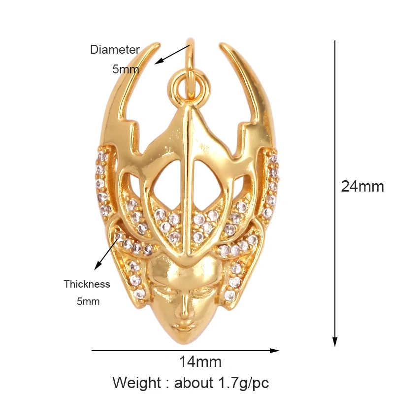 Beauty Goddess Female Fashion Girl Bullet Dancer Indian Chief Charm,Necklace Bracelet Pendant for Handmade Jewelry Supplies L27