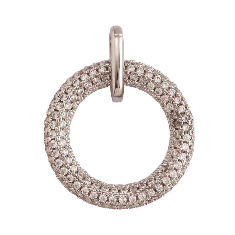 Light Luxury Retro Cupid Arrow Sun Moon Charm Pendant,Trendy Inlaid Cubic Zirconia Jewelry Necklace Bracelet Making Supplies L21