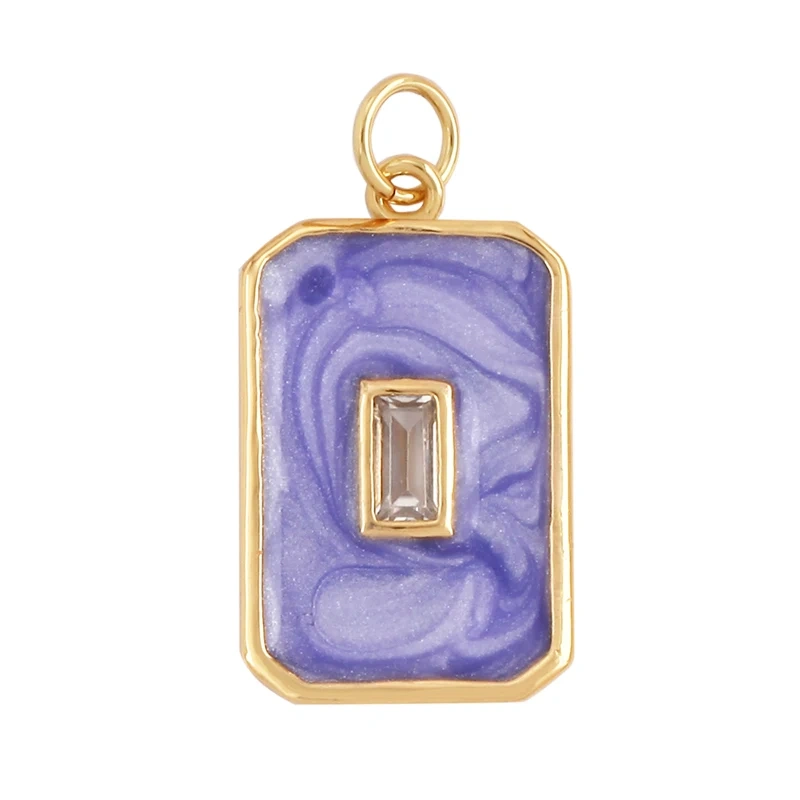 Pearl Enamel OiL Dropped Crown Love Heart Cubic Zirconia CZ Paved Charm Pendant,18K Gold Plated Colour,Craft Jewelry Supply M61