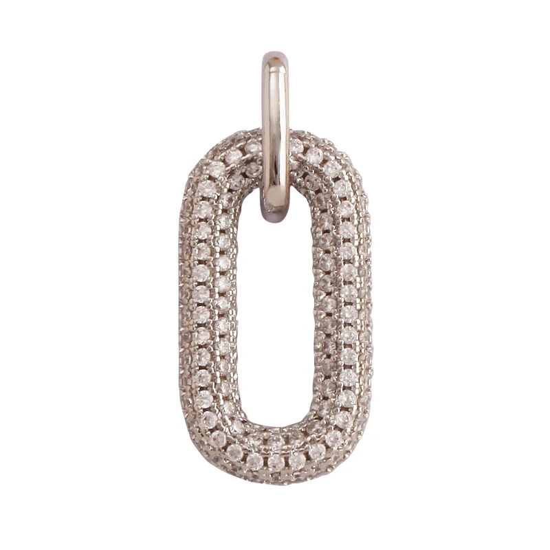 Light Luxury Retro Cupid Arrow Sun Moon Charm Pendant,Trendy Inlaid Cubic Zirconia Jewelry Necklace Bracelet Making Supplies L21