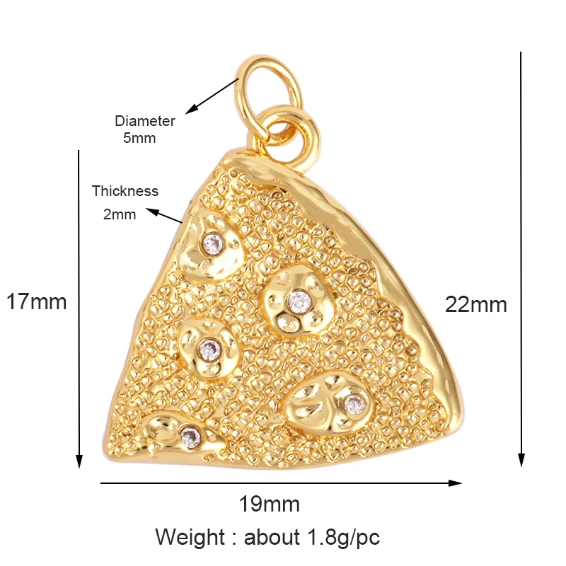 Sports Sneakers Skis Surfboard Key Flower Cubic Zirconia CZ Paved Charm,18K Real Gold Plated Colour , Craft Jewelry Supplies L87
