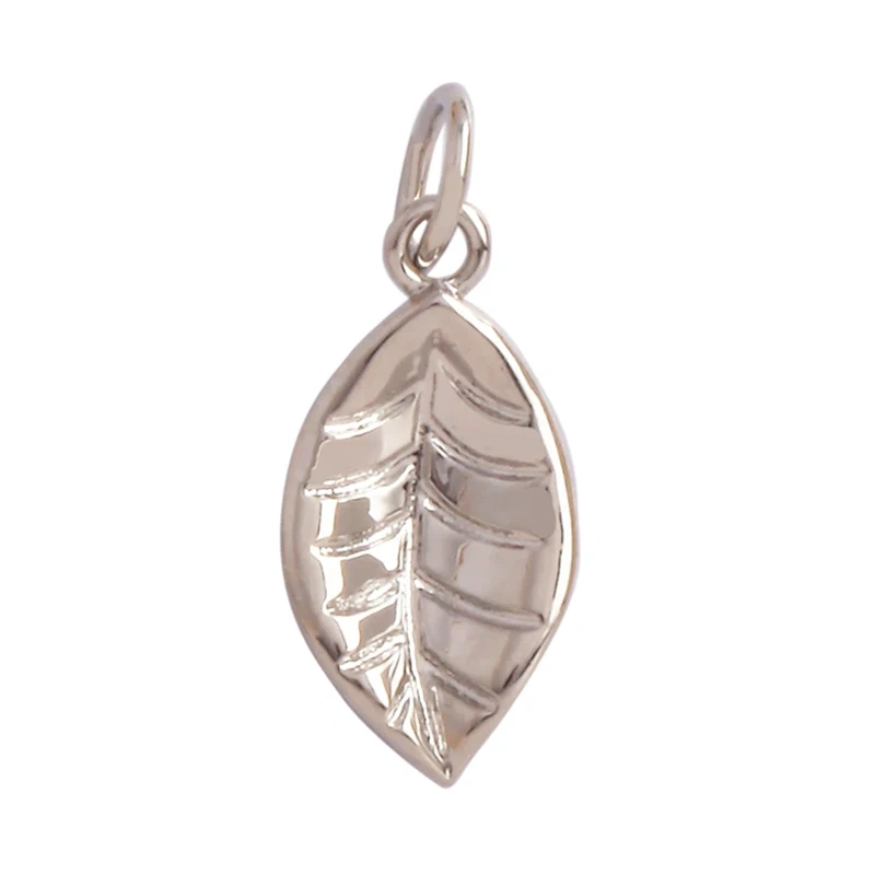 Sweet Rainbow Sun Rose Flower Maple Leaf Coconut Life Tree Charm Pendant,18k Gold Zircon Jewelry Findings Necklace Supplies M68