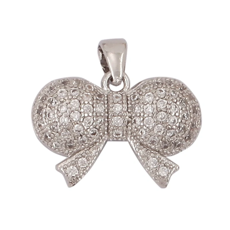 New Sun Flowers Creative Spades Cubic Zirconia Charm Pendant,Fashion 18K Gold Plated Love Heart Necklace Jewelry Supplies L16