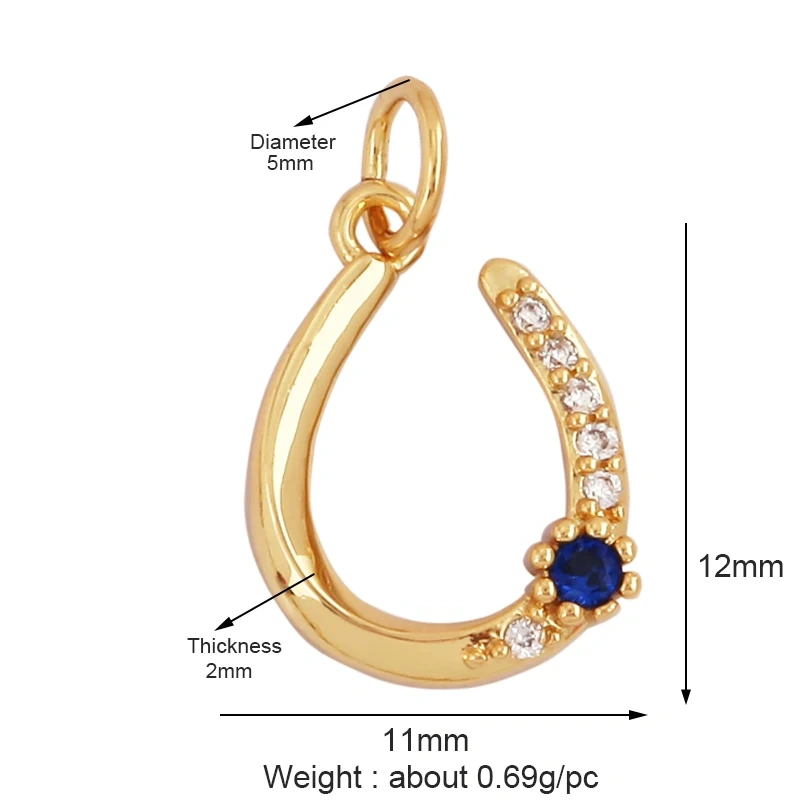 Sweet Colorful Sun Rose Flower Charm Pendant,Trendy 18K Gold Geometry Zircon Necklace Accessories DIY Handy Craft Jewelry L33