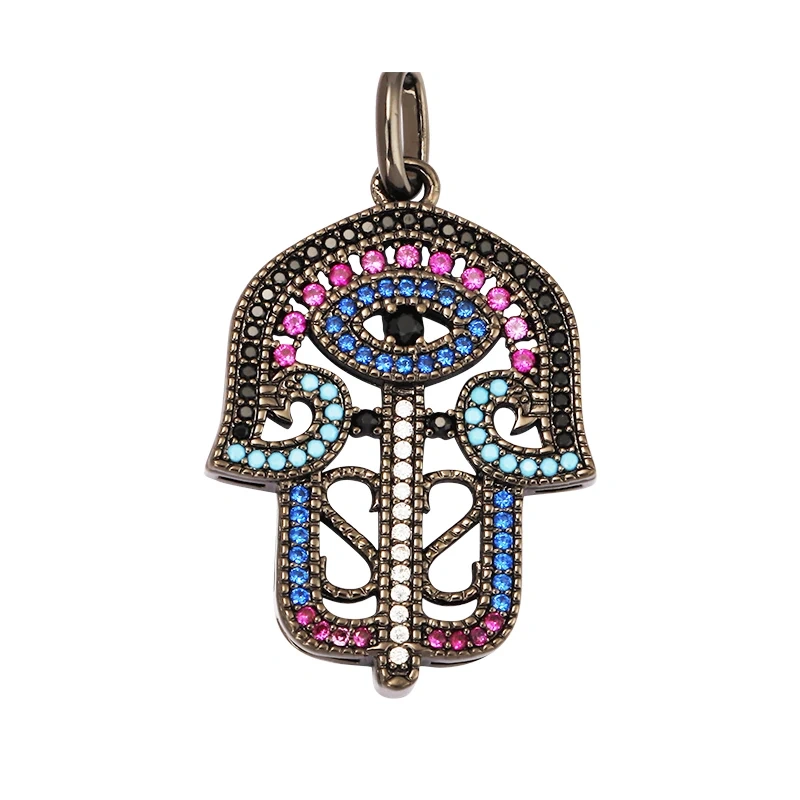 Sports Sneakers Skis Surfboard Key Flower Cubic Zirconia CZ Paved Charm,18K Real Gold Plated Colour , Craft Jewelry Supplies L87