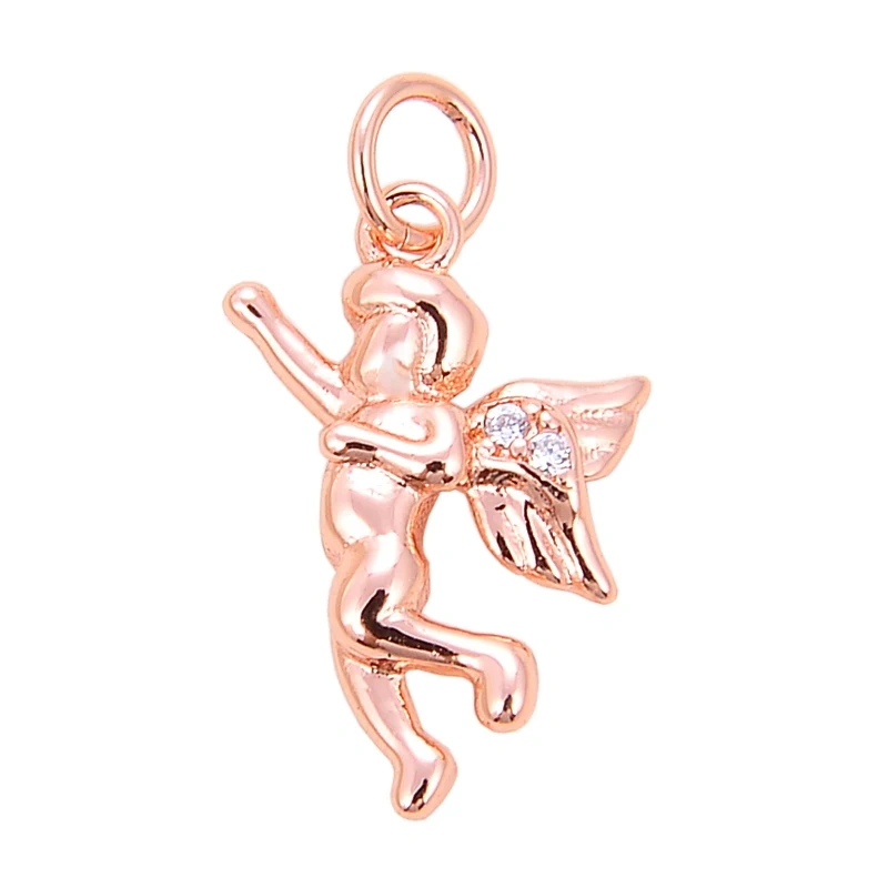 Cupid's Arrow Angel Red Lip Ice Cream Wine Glass Enamel Charm Pendant,Necklace Bracelet Earring Handy Craft Jewelry Supplies N28