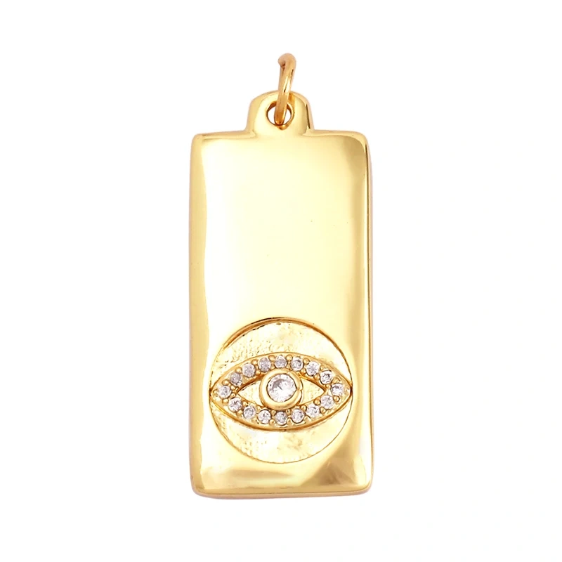 Heart Love Star Moon Evil Eye Hamsha Hand,CZ Paved Necklace Pendant Making Jewelry Components Findings Accessories Supplies L13