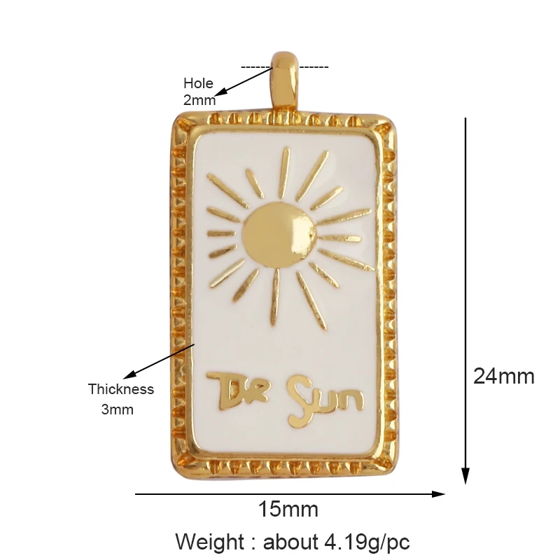 Trendy Shining Moon Star Space Celestial Compass Charm Pendant in Gold Colour , Jewelry Necklace Bracelet Making Supplies M71