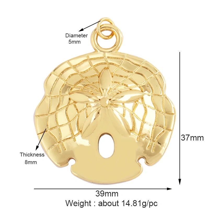 Bee Butterfly Dragonfly Spider Bird 18K Gold Zircon Charm Pendant,Cute Insect Animal Jewelry Craft Necklace Making Supplies M57