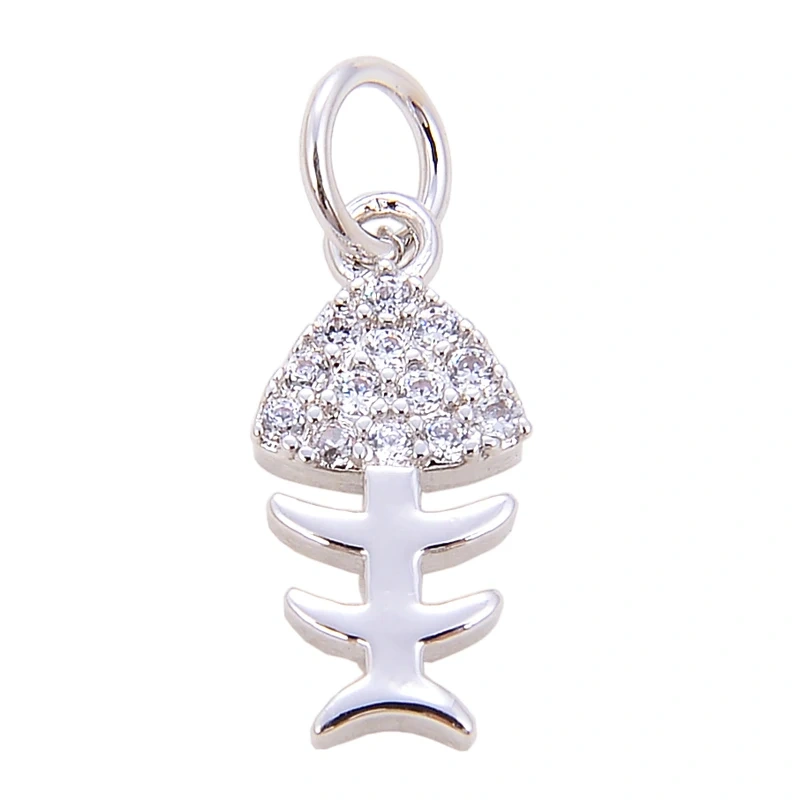 Beadsfeeder Sea Horse Conch Shell Seastar Crab Fish Bone Dolphin Charm, Gold/Silver/Rosegold Colour , Craft Jewelry Supplies