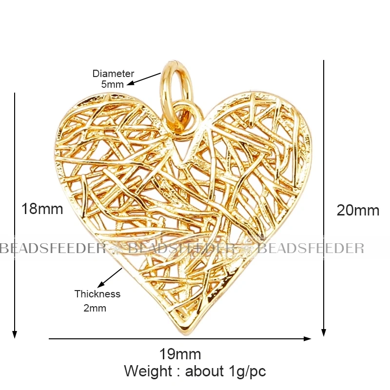 Oval dount star moon hand metal wire weaving style charm pandent attachment in gold colour ,jewelry necklace bracelet making