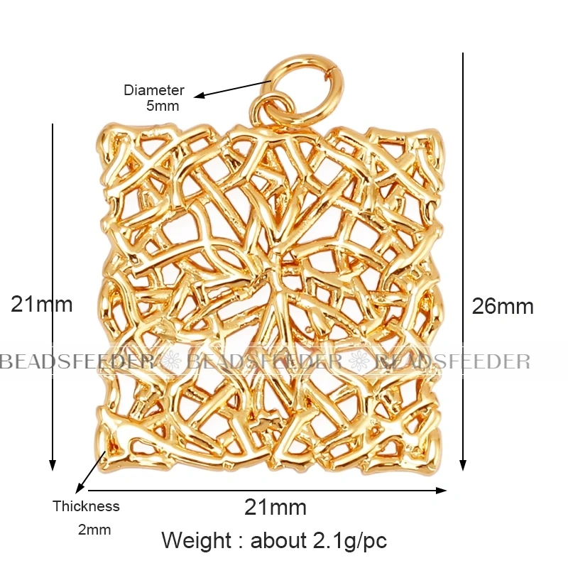 Oval dount star moon hand metal wire weaving style charm pandent attachment in gold colour ,jewelry necklace bracelet making
