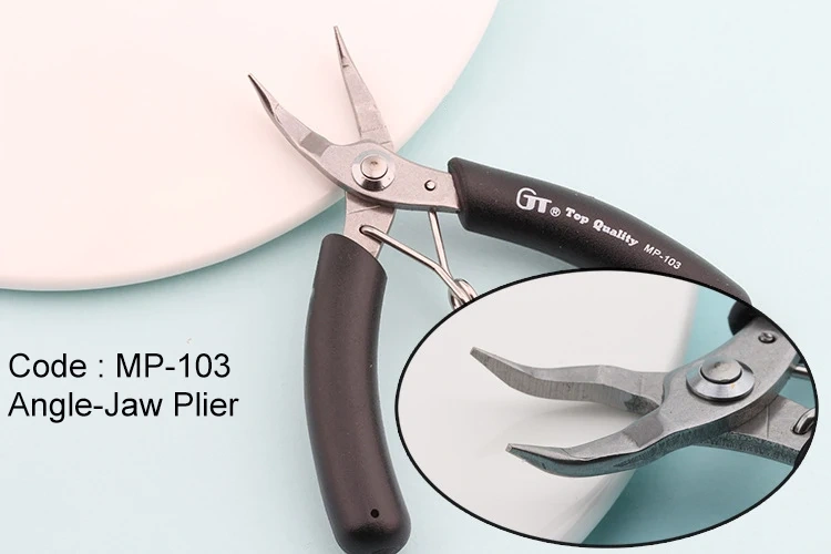 Professinal Jewerlry Making Plier, Round Flat Sharp Nose Wire Cutting Plier , Mini Stainless Steel Hand Craft Making Tools