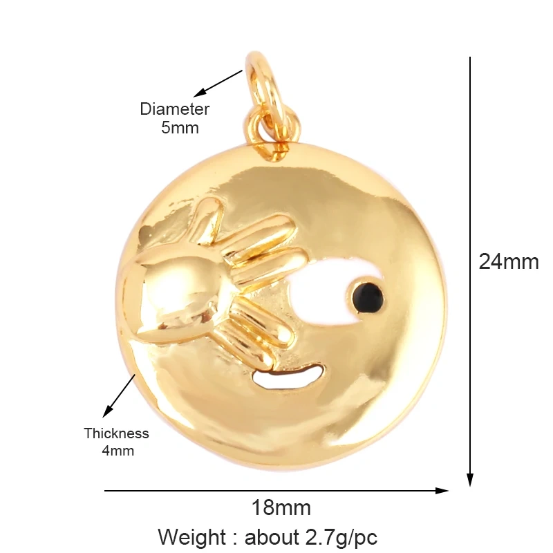Happy Cry Face Expression Emotion  Love Call Me  Charm Pandent in Gold Colour, Jewelry Necklace Bracelet Making Supplies L70