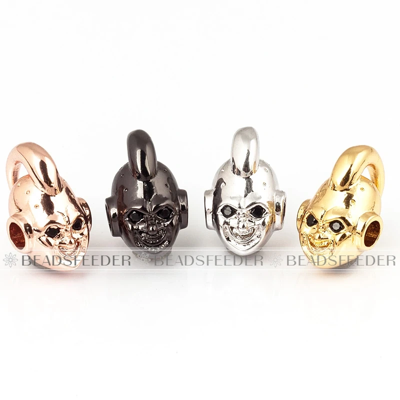 Dragon Ball Evolution Super Saiyan Majin Buu Piccolo Kuririn Carton Loose Brass Gold  Beads ,Mens Bracelet Making Supplies
