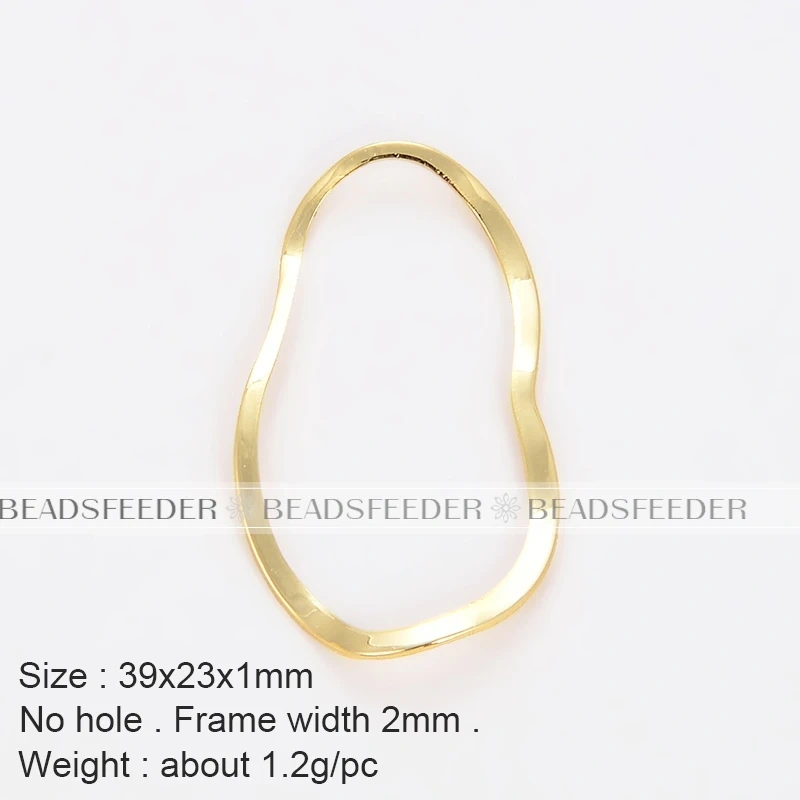 Evil eye , tear drop , Brass based diy jewelry pendant attachment , plated with real gold , not easy to tarnish N29