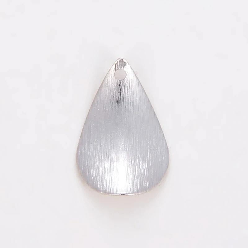 Evil eye , tear drop , Brass based diy jewelry pendant attachment , plated with real gold , not easy to tarnish N29