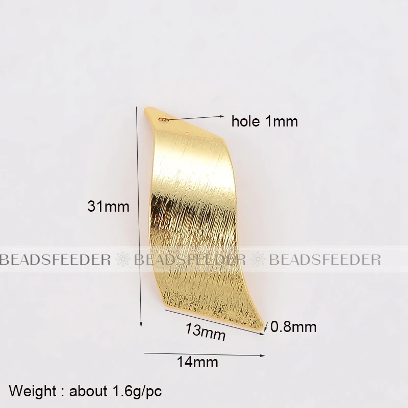 Evil eye , tear drop , Brass based diy jewelry pendant attachment , plated with real gold , not easy to tarnish N29