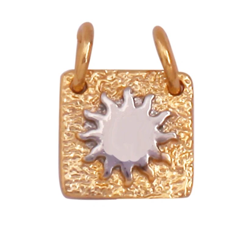 Fashion Girl Boy Eye Hand Star Love Heart Charm Geometry Pendant,Holy 18K Gold Plated Jewelry Necklace Accessories Supply K85