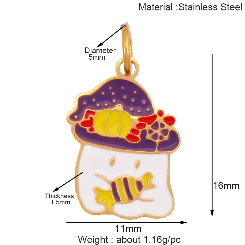 316 Staineless Steel Ocean Dolphin Fish Seahorse Butterfly Charm Necklace Pendant,Summer Beach Holiday Jewelry Supplies K55