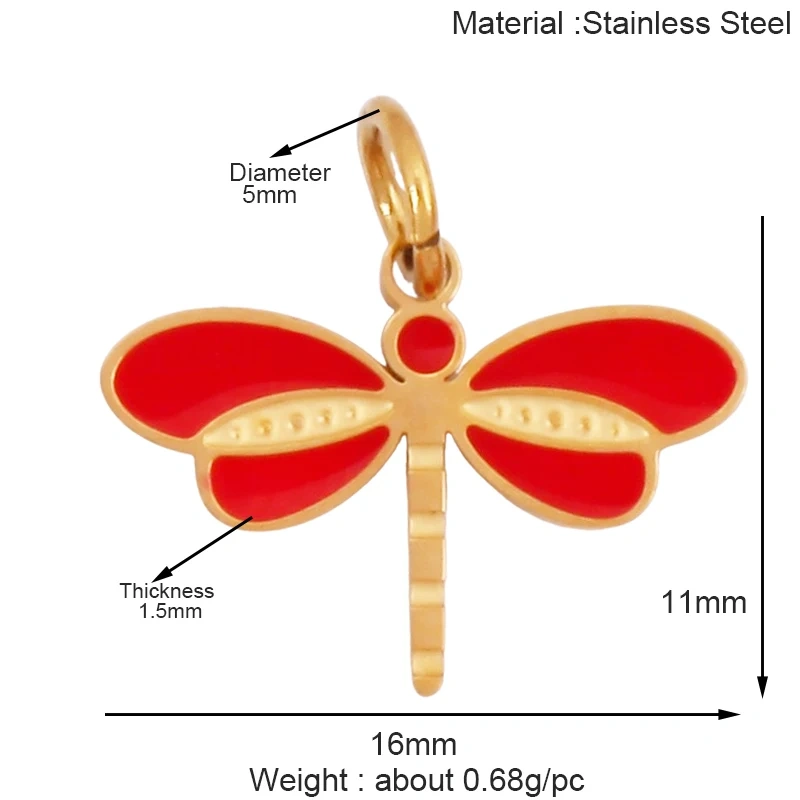 316 Staineless Steel Ocean Dolphin Fish Seahorse Butterfly Charm Necklace Pendant,Summer Beach Holiday Jewelry Supplies K55