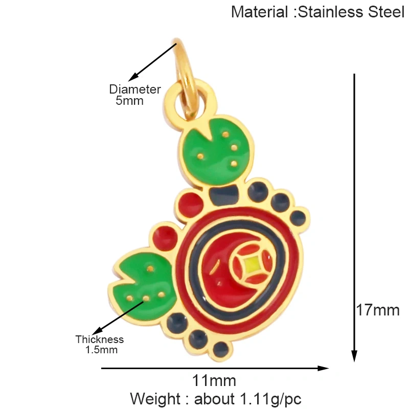 316 Staineless Steel Ocean Dolphin Fish Seahorse Butterfly Charm Necklace Pendant,Summer Beach Holiday Jewelry Supplies K55