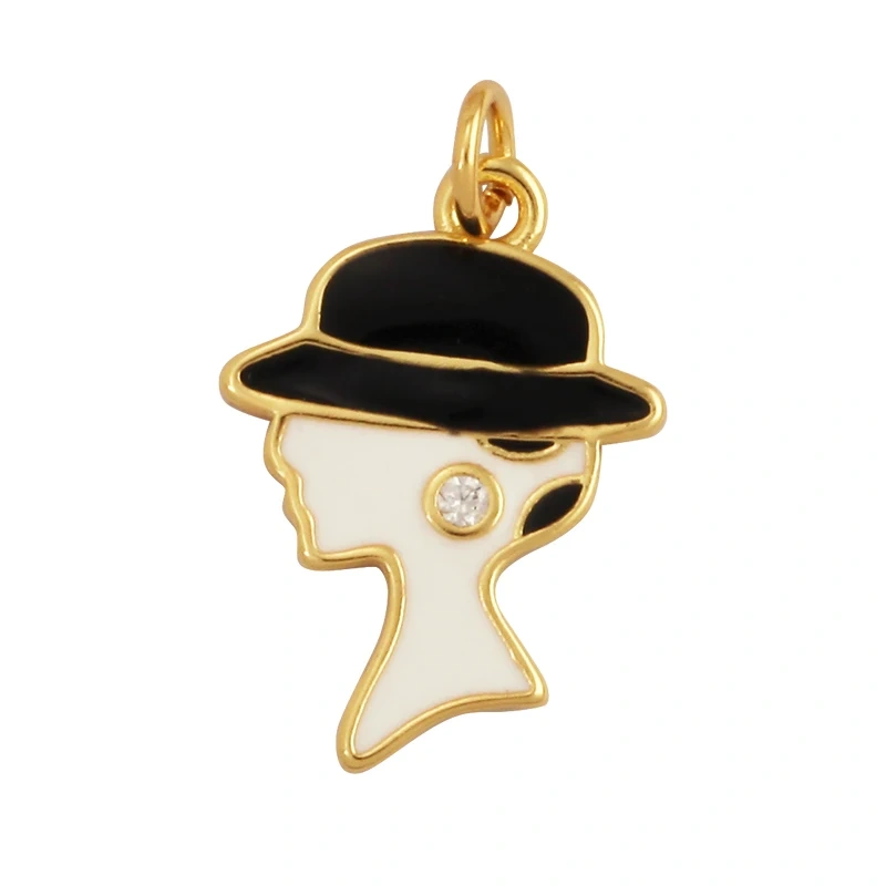 Fashion New Enamel Makeup Perfume Bottle Lipstick Colourful Mixed Charm Pendant For DIY Necklace Jewelry Making Accessories M03