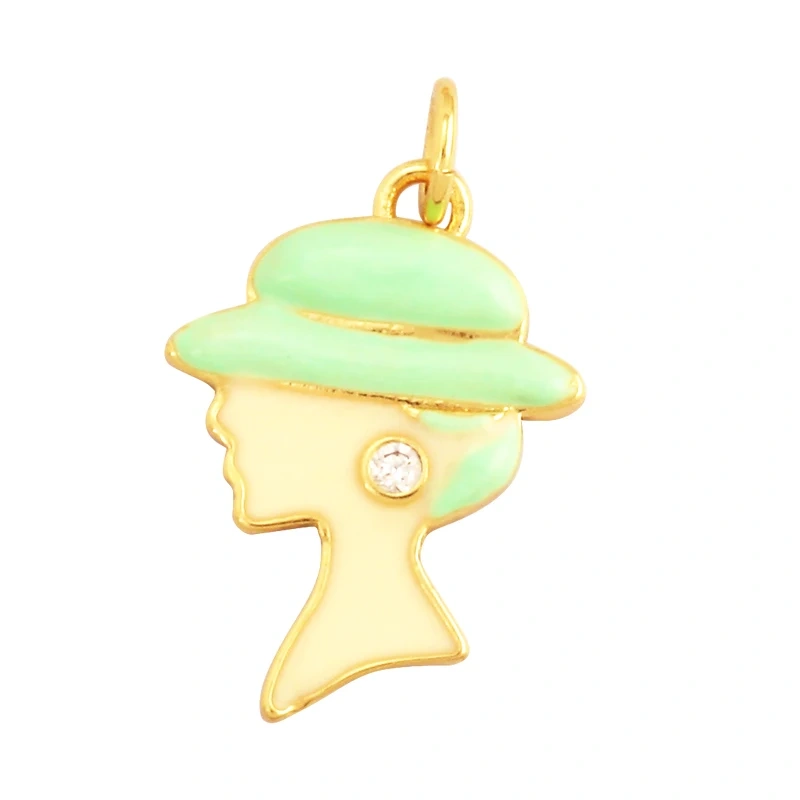 Fashion New Enamel Makeup Perfume Bottle Lipstick Colourful Mixed Charm Pendant For DIY Necklace Jewelry Making Accessories M03