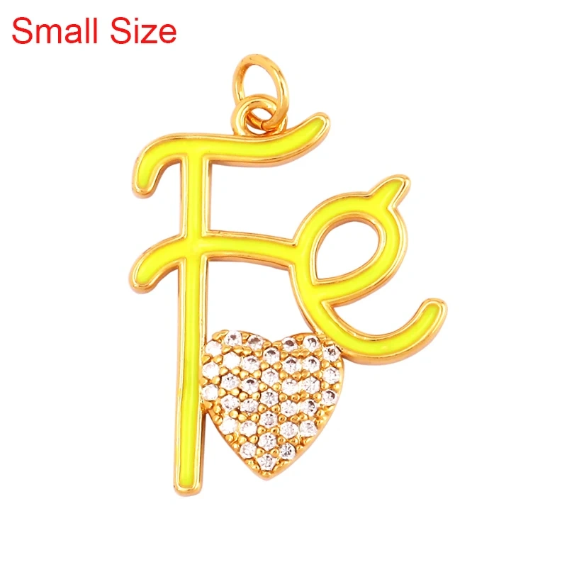 Star Fe Enamel Charm Neon Pink Orange Turquoise Blue Oil Dropped,Real Gold Plated ,Necklace Bracelet Pendant M90 M97