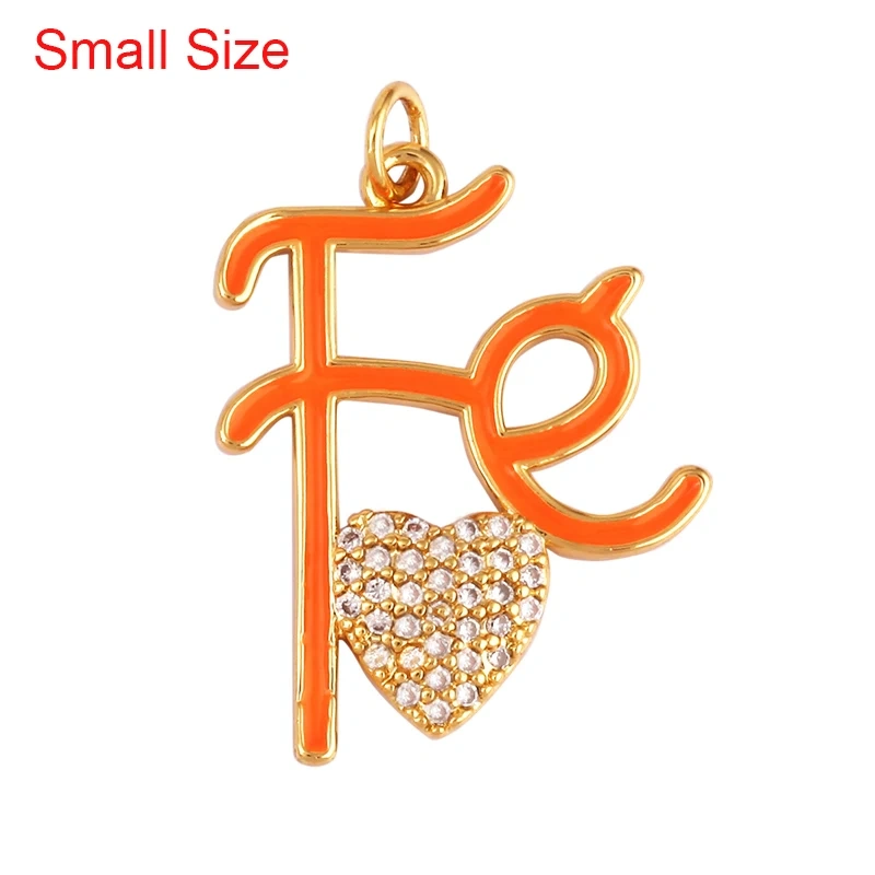 Star Fe Enamel Charm Neon Pink Orange Turquoise Blue Oil Dropped,Real Gold Plated ,Necklace Bracelet Pendant M90 M97