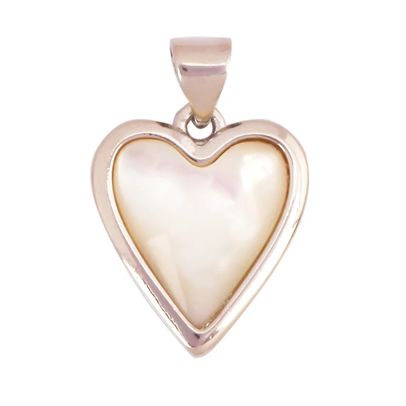 Classics Love Heart Cubic Zirconia Charm Pendant,Fashion Colourful Heart Shape Real 18K Gold Plated Craft Jewelry Supplies K90