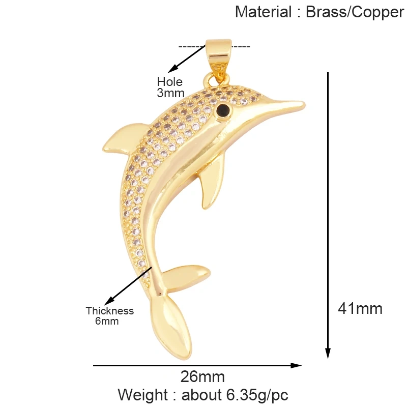 Trendy Multicolor Ocean Scallop Starfish Dolphin Seahorse Charm Necklace Pendant,Enamel Summer Beach Holiday Jewelry Supply K91