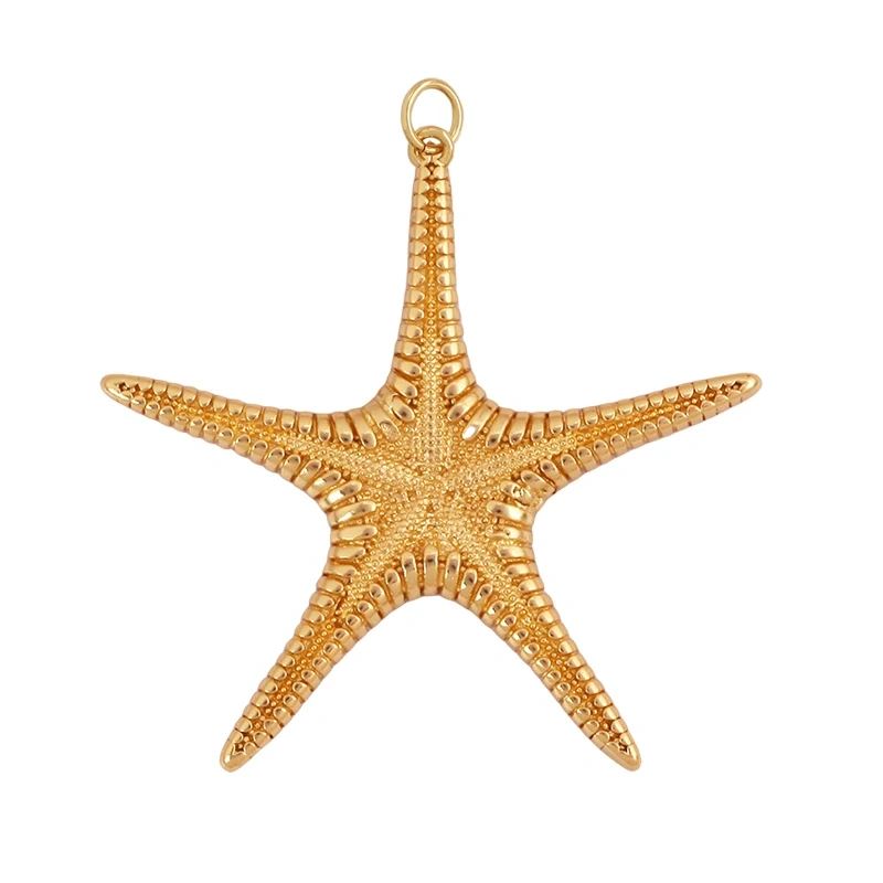 Trendy Colorful Ocean Starfish Charm Necklace Pendant Oil Dropped,Multicolor Enamel Summer Beach Holiday Jewelry Supplies K89