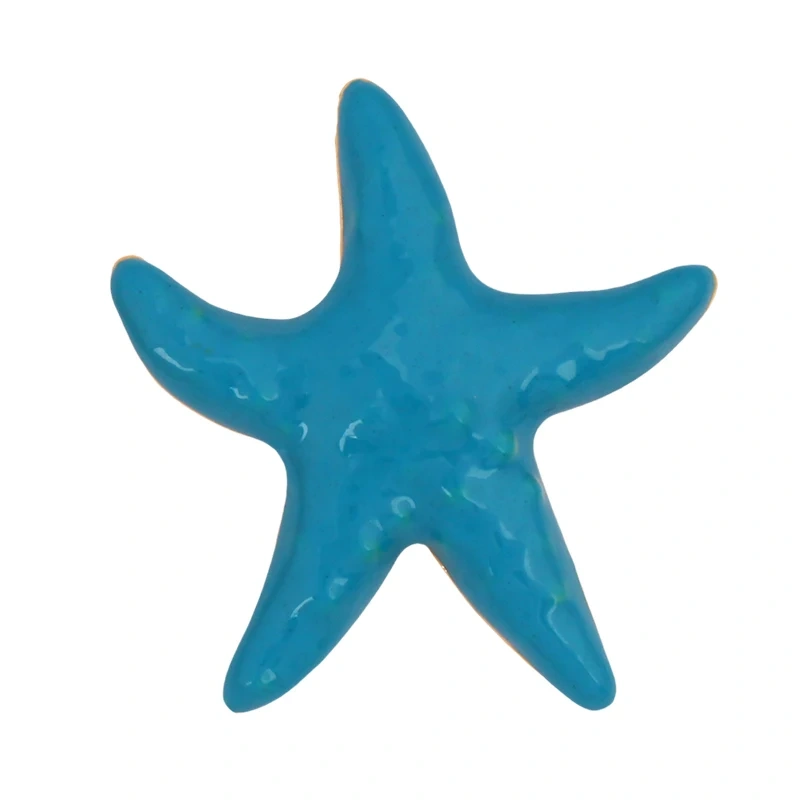 Trendy Colorful Ocean Starfish Charm Necklace Pendant Oil Dropped,Multicolor Enamel Summer Beach Holiday Jewelry Supplies K89