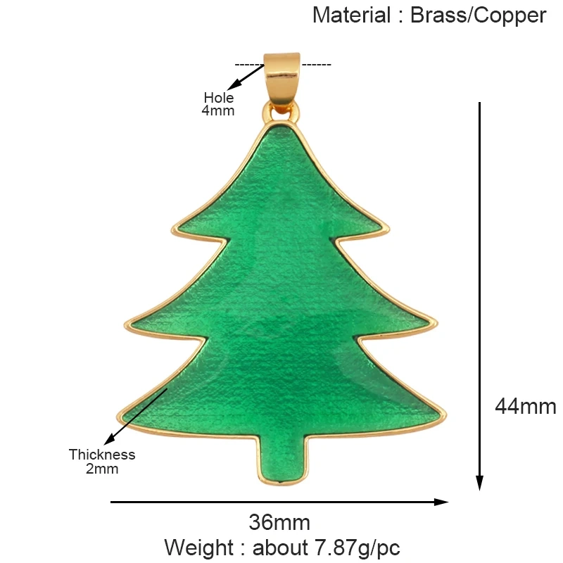 Hallowmas Christmas Present Snowflake Deer Charm Pendant,Real 18K Gold Plated  Necklace Bracelet Earring Jewelry Supplies K97