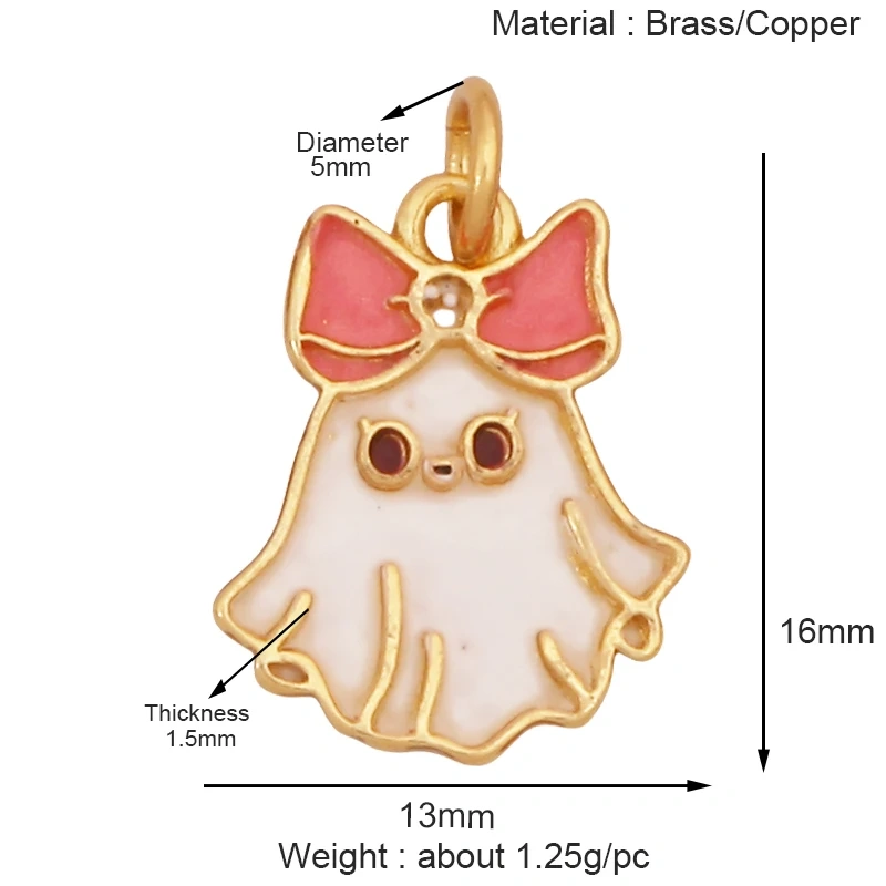 Hallowmas Christmas Present Snowflake Deer Charm Pendant,Real 18K Gold Plated  Necklace Bracelet Earring Jewelry Supplies K97