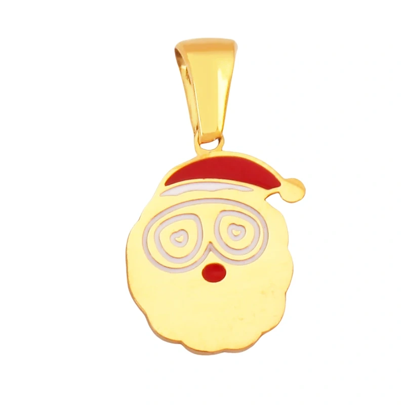 316 Stainless Steel Initial Letter Alphabet Name Christmas Charm Pendant, DIY Handmade Jewlery Findings Accessories Supply K37