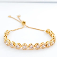 P22 Dots Bracelet-Gold