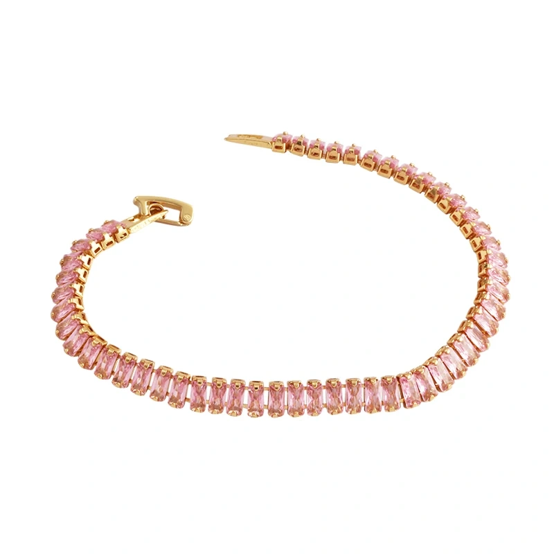 Max Jewel Love Mama Heart Cross Star Charm Bracelet with Lobster Shiny Bling ,18K Gold Plated Jewelry, Gift for Her Party  P22