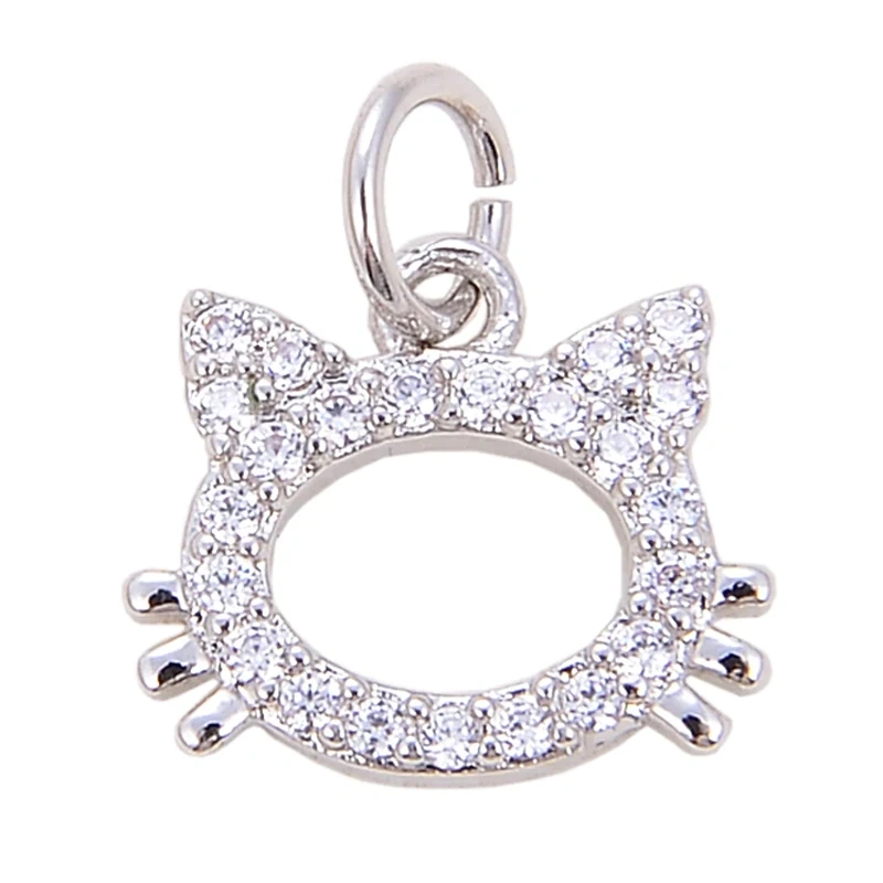 Mini Cute Leopard Bear Unicorn Parrot Dragon Kitty Animal Charm,Bracelet Necklace Earring Attachment Jewelry Components S04