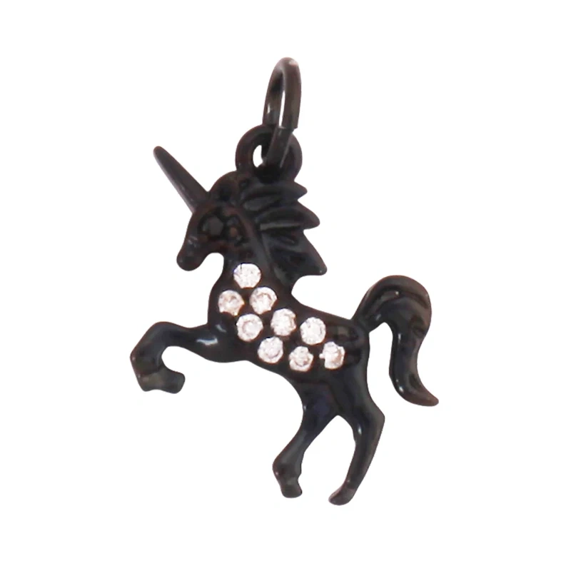 Mini Cute Leopard Bear Unicorn Parrot Dragon Kitty Animal Charm,Bracelet Necklace Earring Attachment Jewelry Components S04