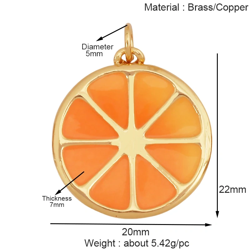 Fruit Apple Pomegranate Pineapple Strawberry Cherry Lemon Banana Charm Pendant,Jewelry Necklace Bracelet Making Supply K67